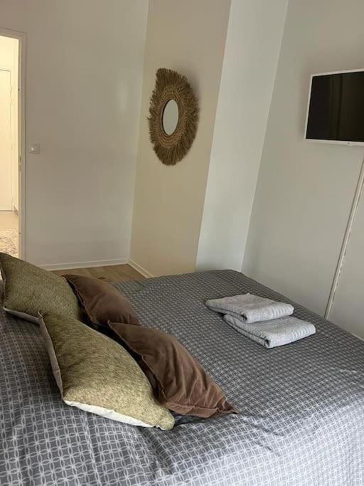 Grand Appt Proche Paris Parking Appartement Aubervilliers Buitenkant foto
